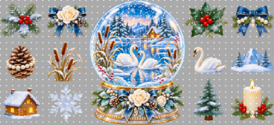 16oz Christmas-S  3090